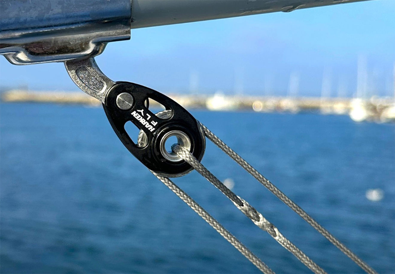The Harken ILCA vang system