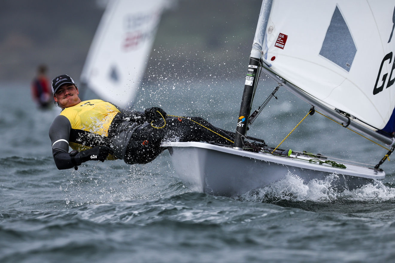 	An image of Thommie Grit from ILCA 6 for the 2024 RYA Youth National Championships
