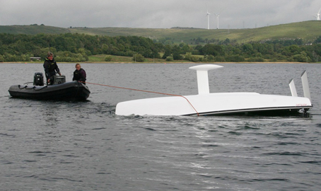 Keelboat recovery during capsize