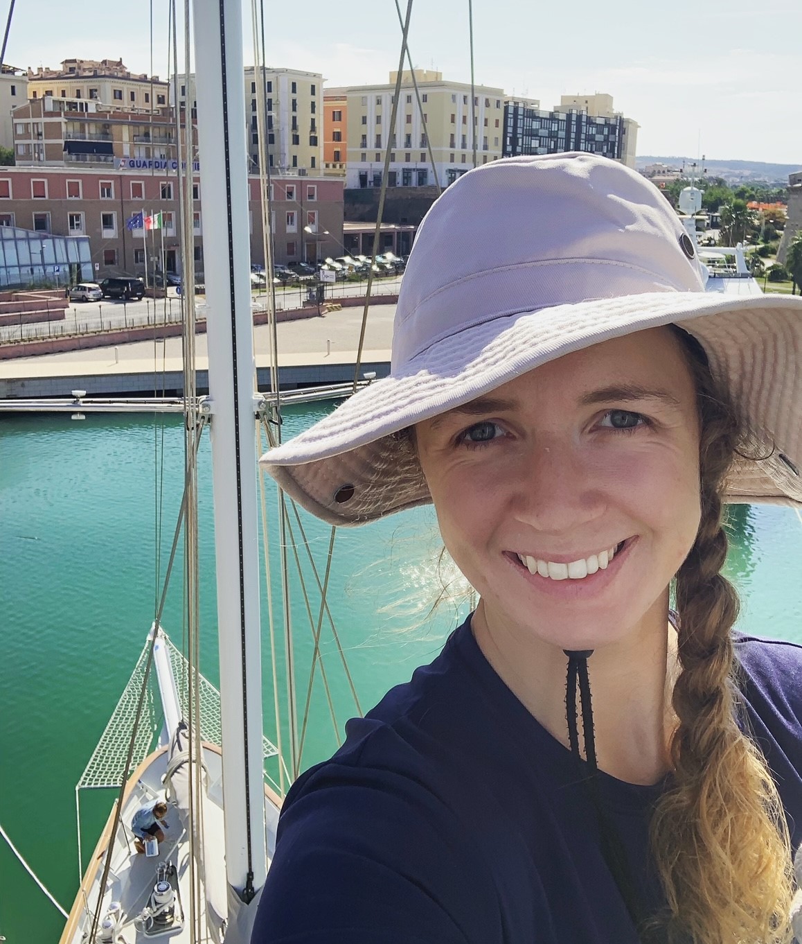 Brianne Wright Up The Mast