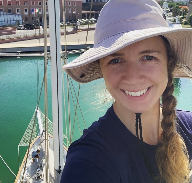 Brianne Wright Up The Mast