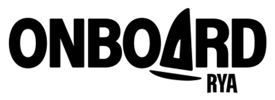 Onboard logo white background mono