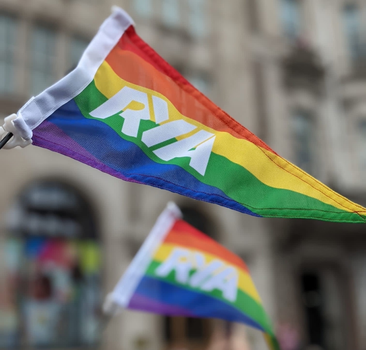 pride flag RYA