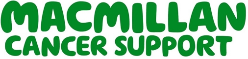 Logo for Macmillan Cancer Support