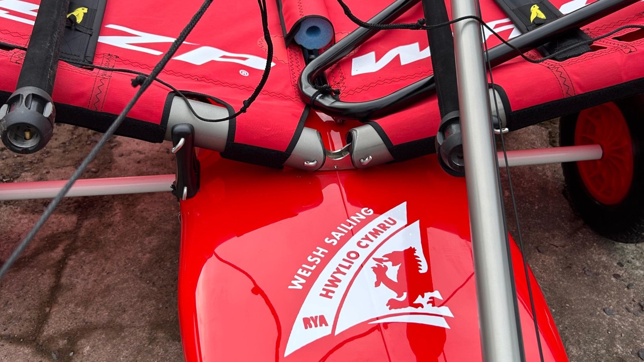 Welsh Sailing branded Waszps will be available for sailors to 'rock up and train'