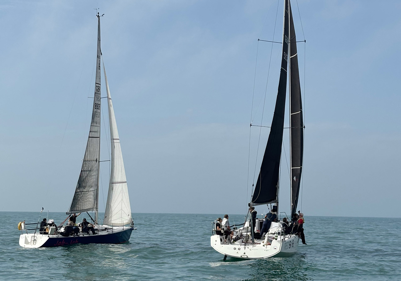 Racing at Brighton Marina Yacht Club