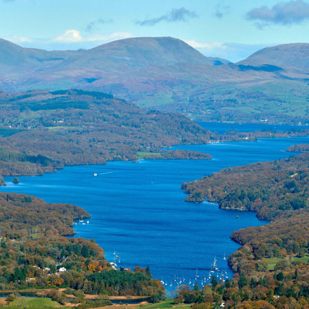 Windermere North Dinghy Trail Location