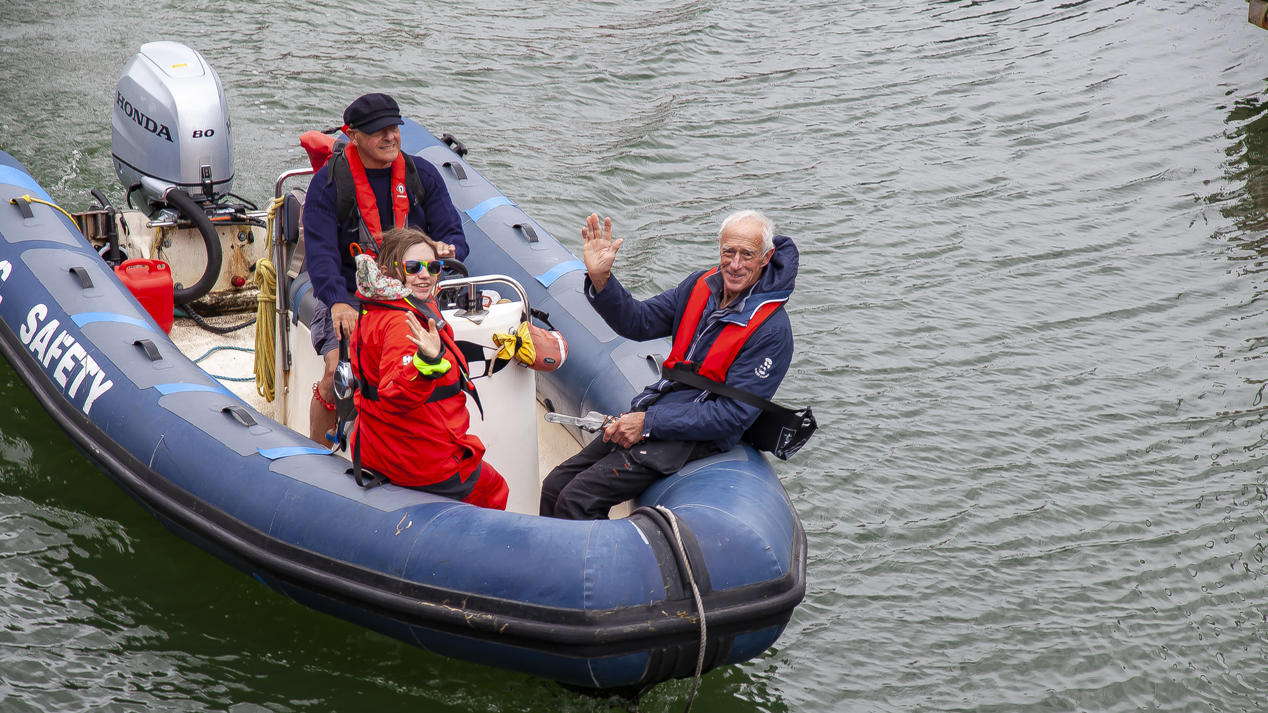Blind sailing taster day