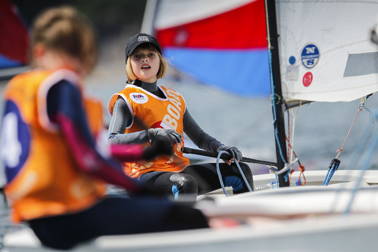 Onboard Girl At The Helm