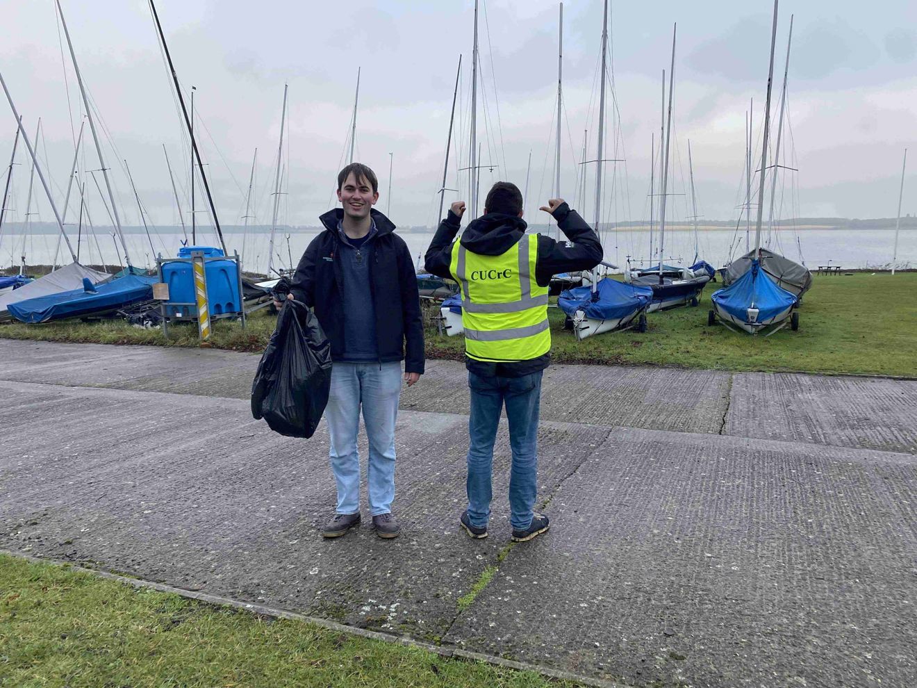 Cambridge Cruising Club litter picking 