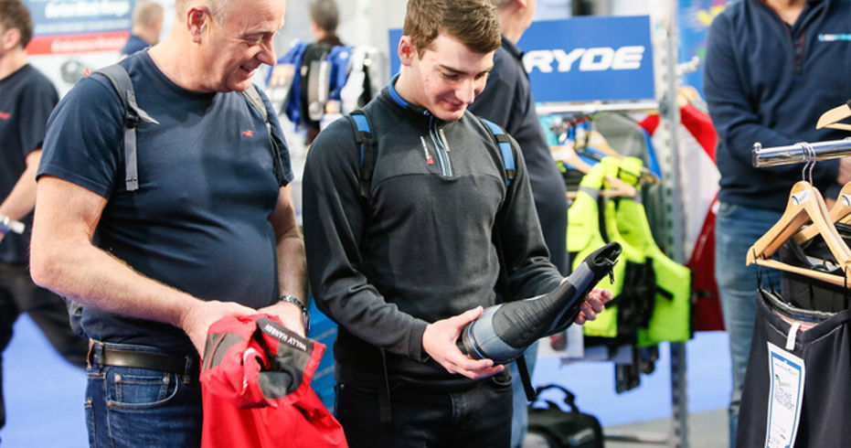 shopping at the dinghy show