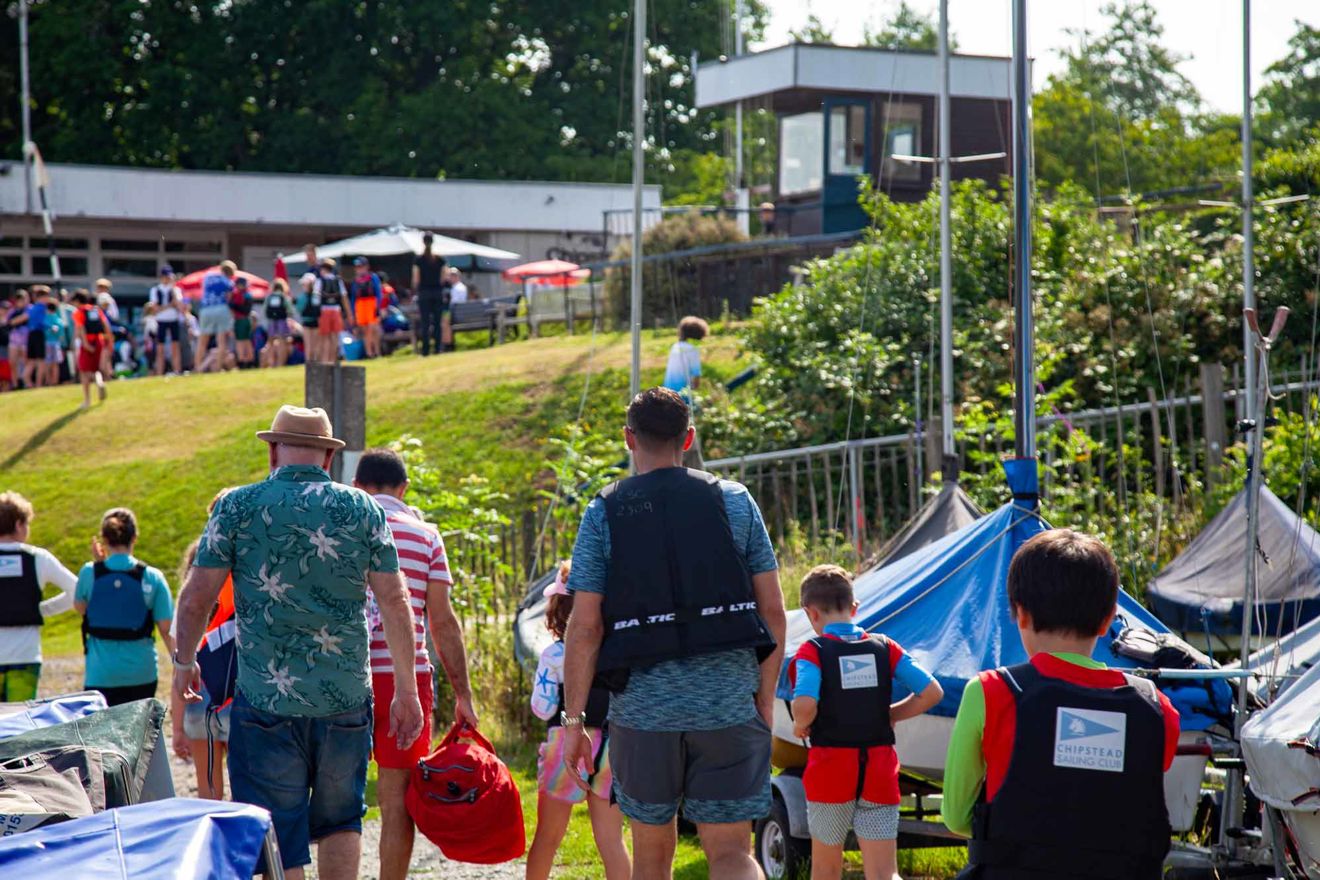 Chipstead Sailing Club volunteers