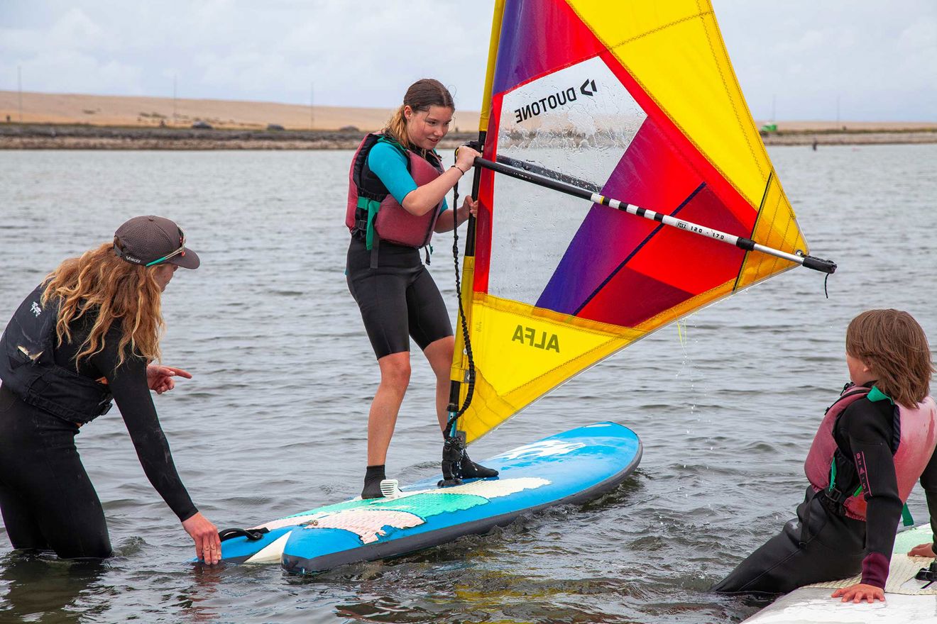 Newcomers taking to the water as part of the ELEVATE programme (c) Sweetbay Photography