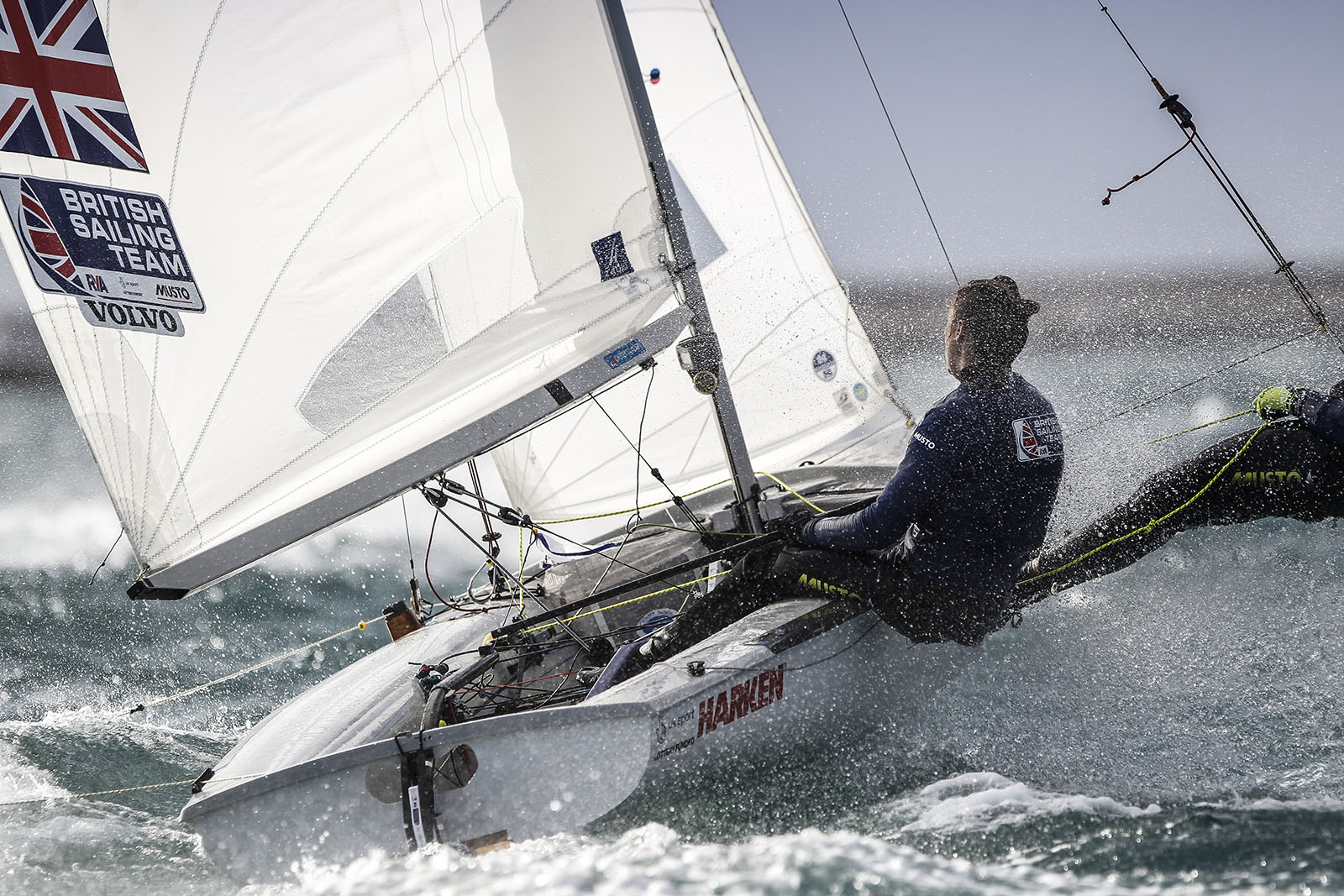 Amy Seabright sailing