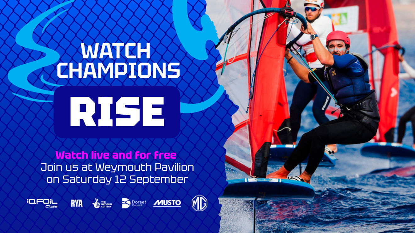 Watch Champions Rise - Musto iQFOiL World Championship trailer video
