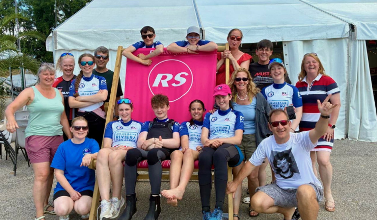 Scottish sailors at the RS Feva World Championships 2025