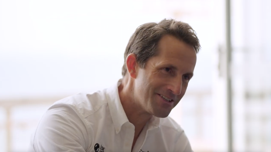 Mid shot image of Ben Ainslie