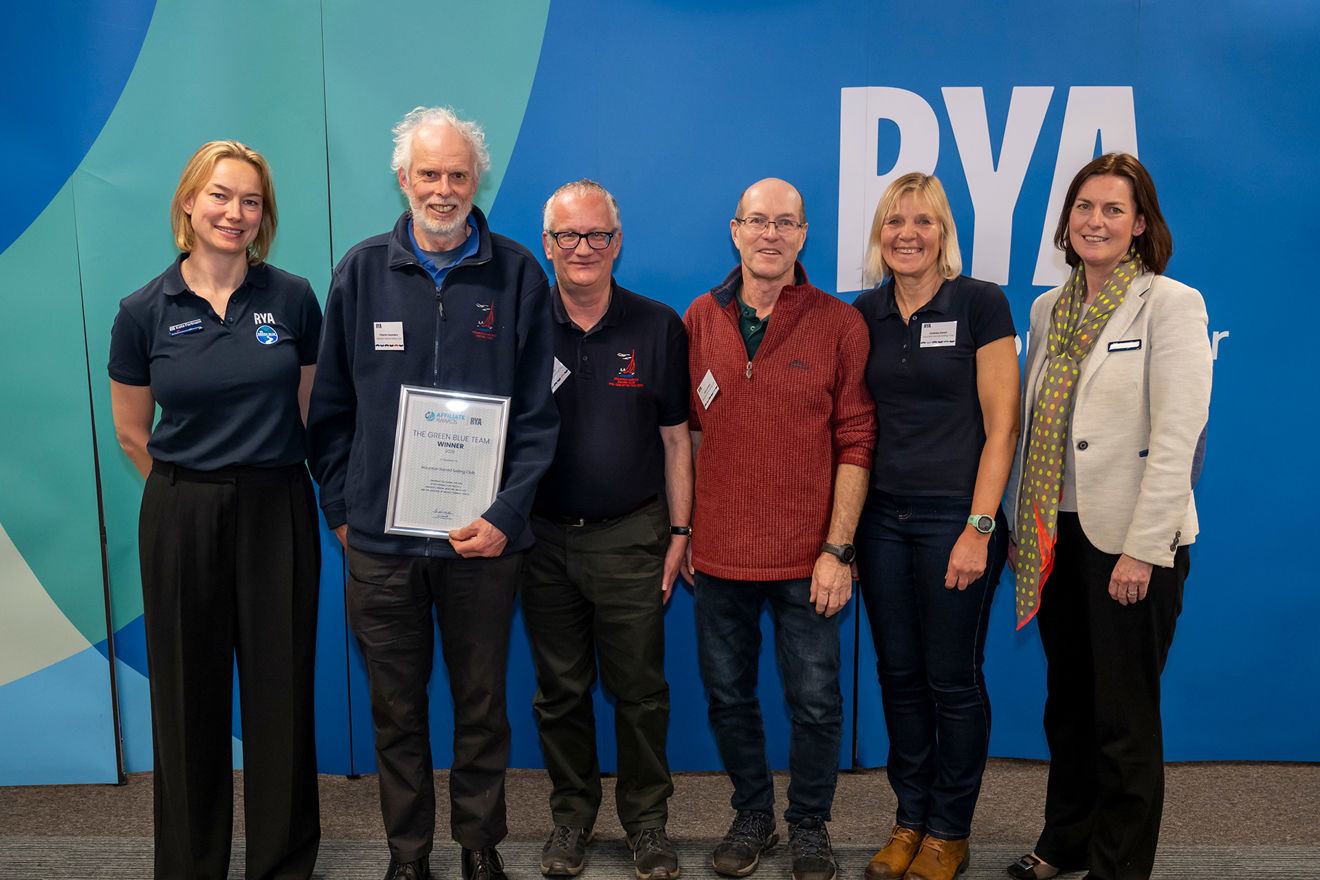 Green Blue Award winners Staunton Harold Sailing Club 
