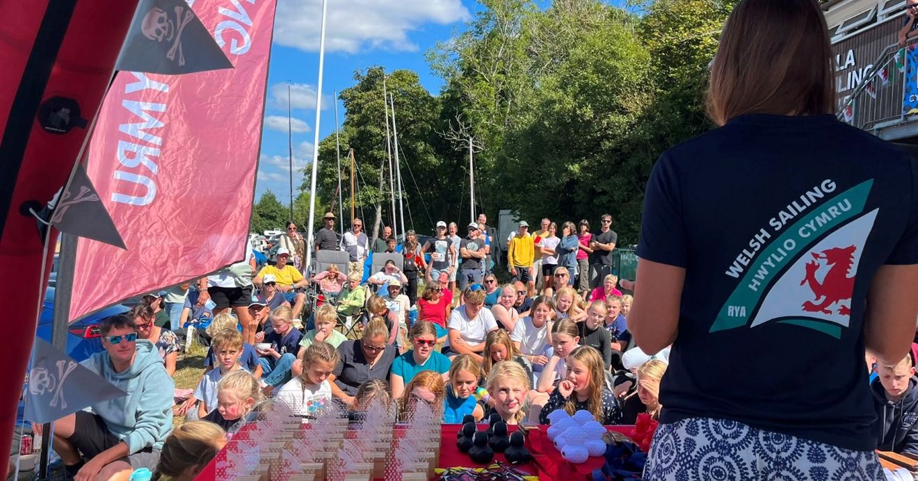 Prizegiving at the Welsh Sailing OnBoard Festival 2026 