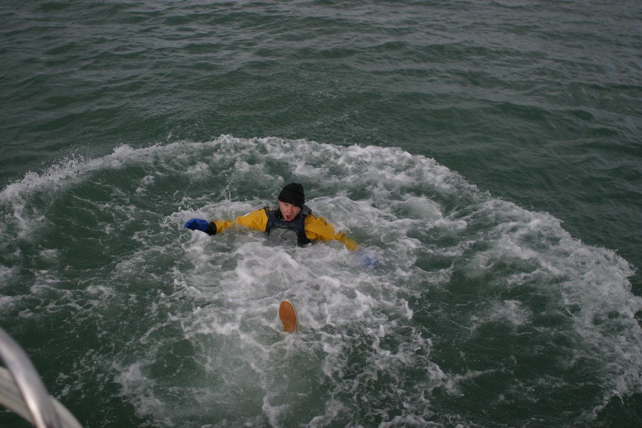 Man overboard