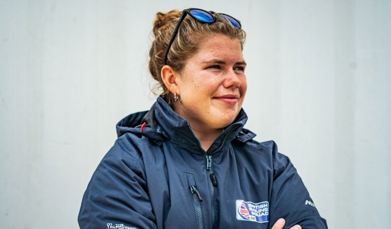 Headshot image of British Sailing athlete Catrin Williams.