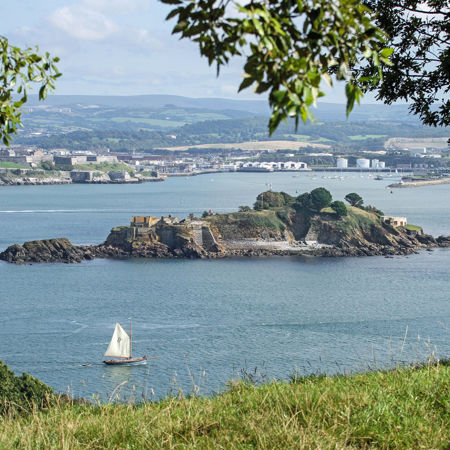 Dinghy trail location for Plymouth