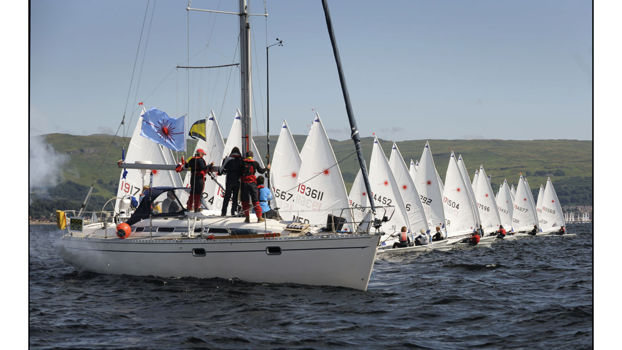 Committee boat general recall warning signal