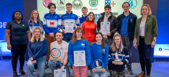 Winners of the RYA Green Blue University Sailing Sustainability Challenge 2025