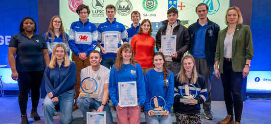 Winners of the RYA Green Blue University Sailing Sustainability Challenge 2025
