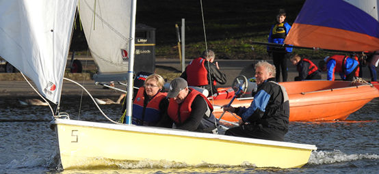 Yeadon Sailing Club, credit Neil McInnes
