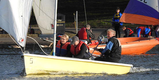 Yeadon Sailing Club, credit Neil McInnes