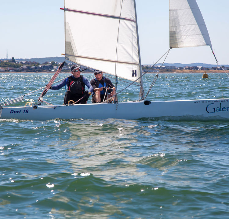 Double hander in sunny waters