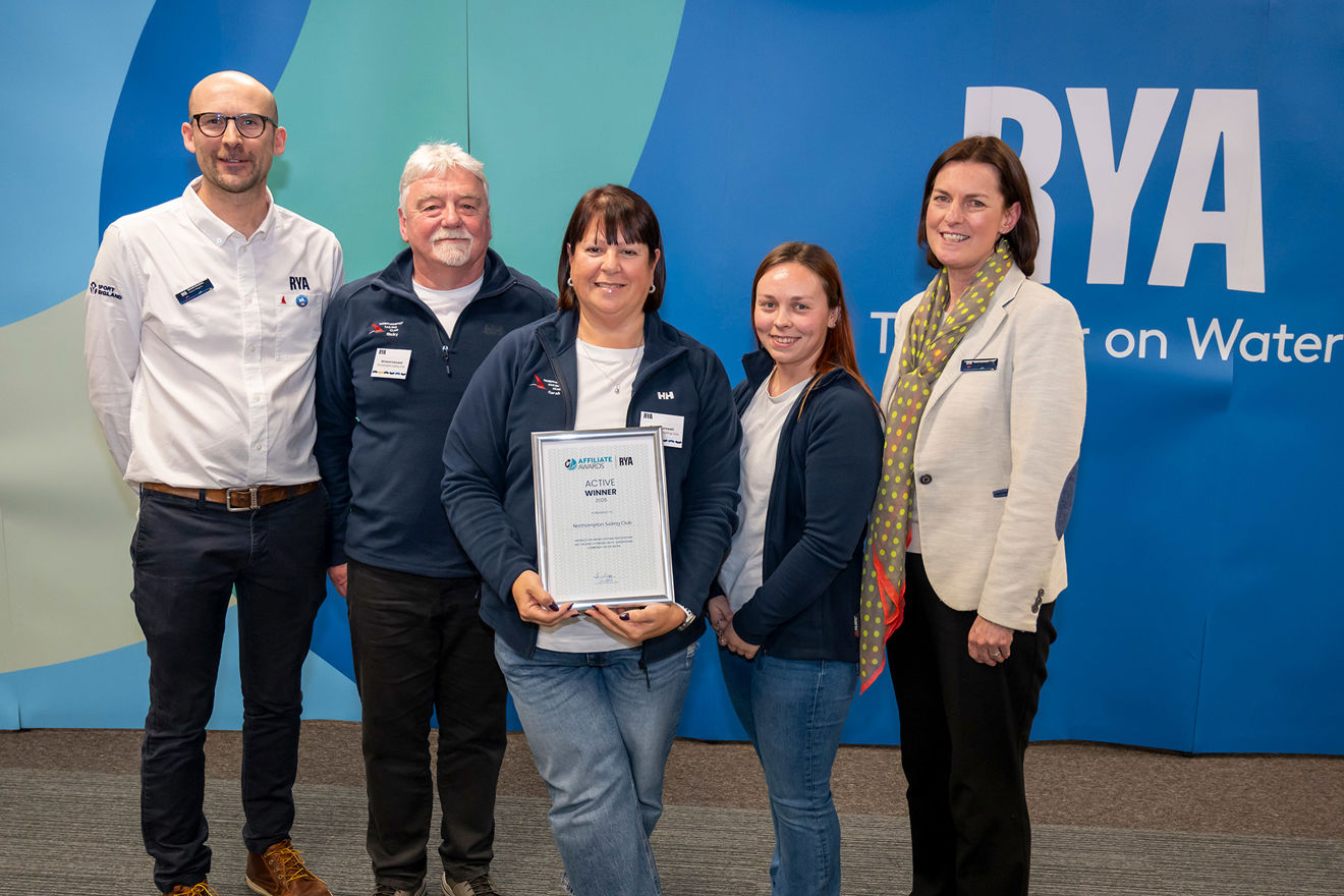Active Award winners Northampton Sailing Club 