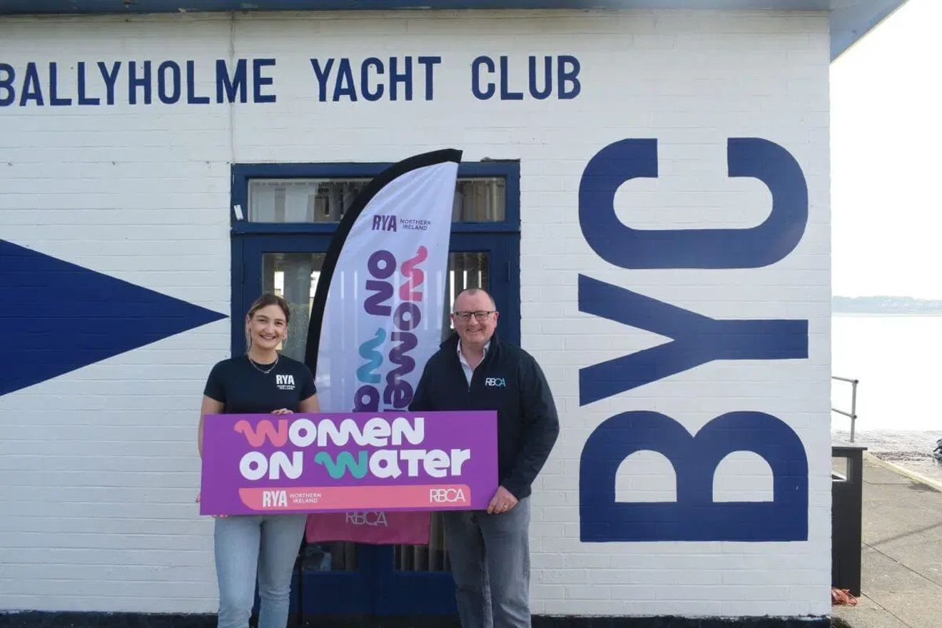 Jess launching the RBCA partnership for Women on Water