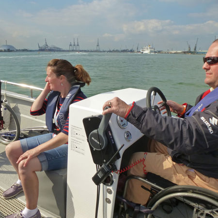 Powerability sailing session