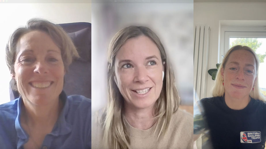 Thumbnail of three of Britain’s sailors from recent Games discussing their journeys