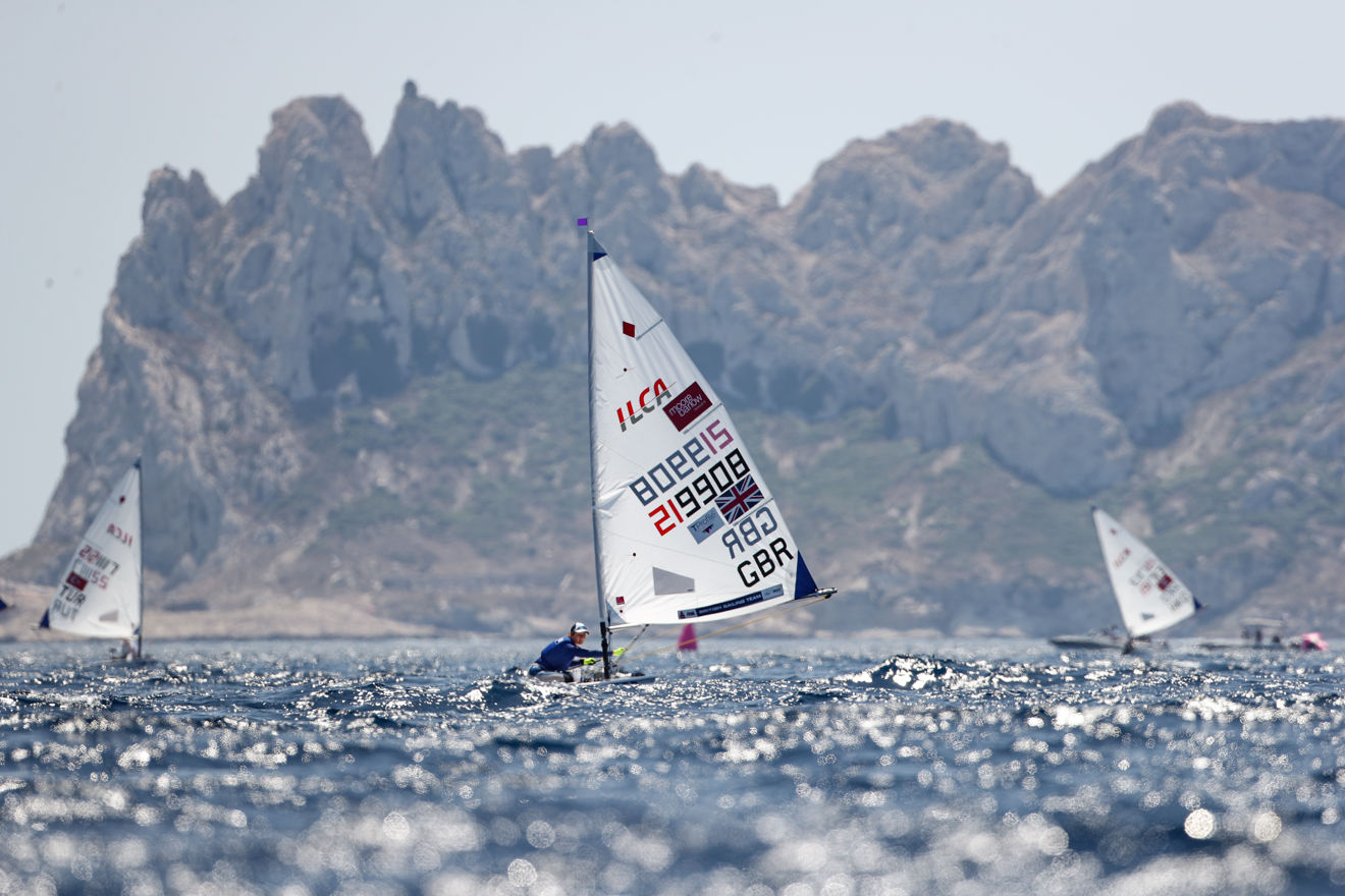 GBR ILCA at Marseille test event