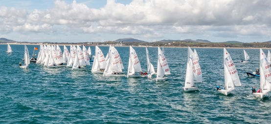 420s on the startline. Credit RYA/PKC Media