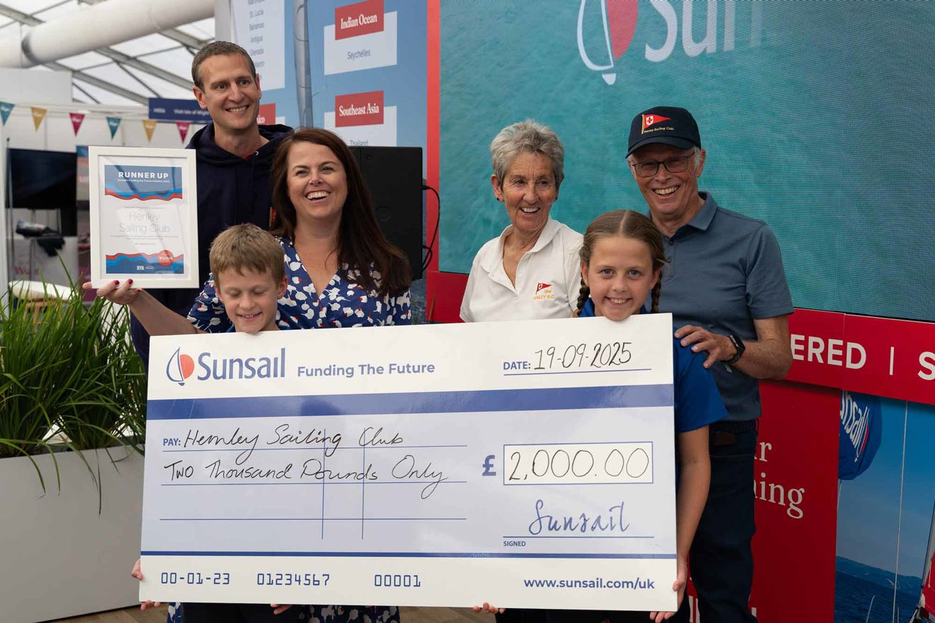 Cheque for funding the futures