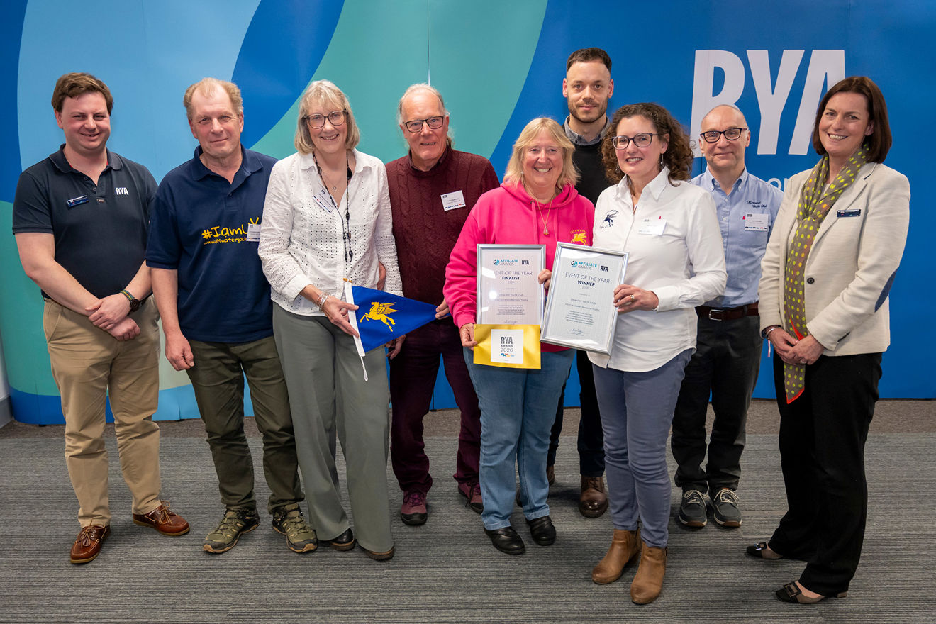 Event of the Year winners Ullswater Yacht Club, for the 63rd Lord Birkett Memorial Trophy