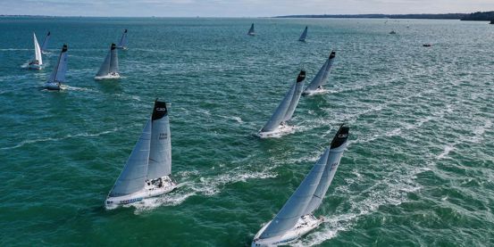 Racing at the 2025 Offshore Double Handed World Championships, GBR. Credit Paul Wyeth