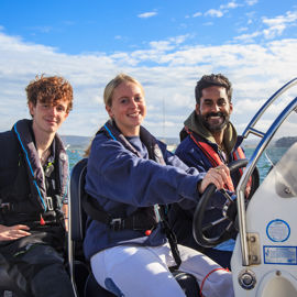 Young People On Boat - Future's Lab 2025