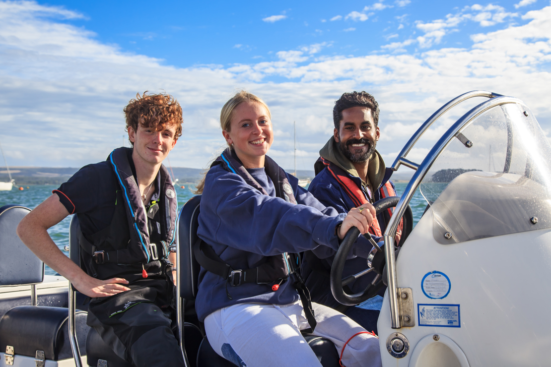 Young People On Boat - Future's Lab 2025