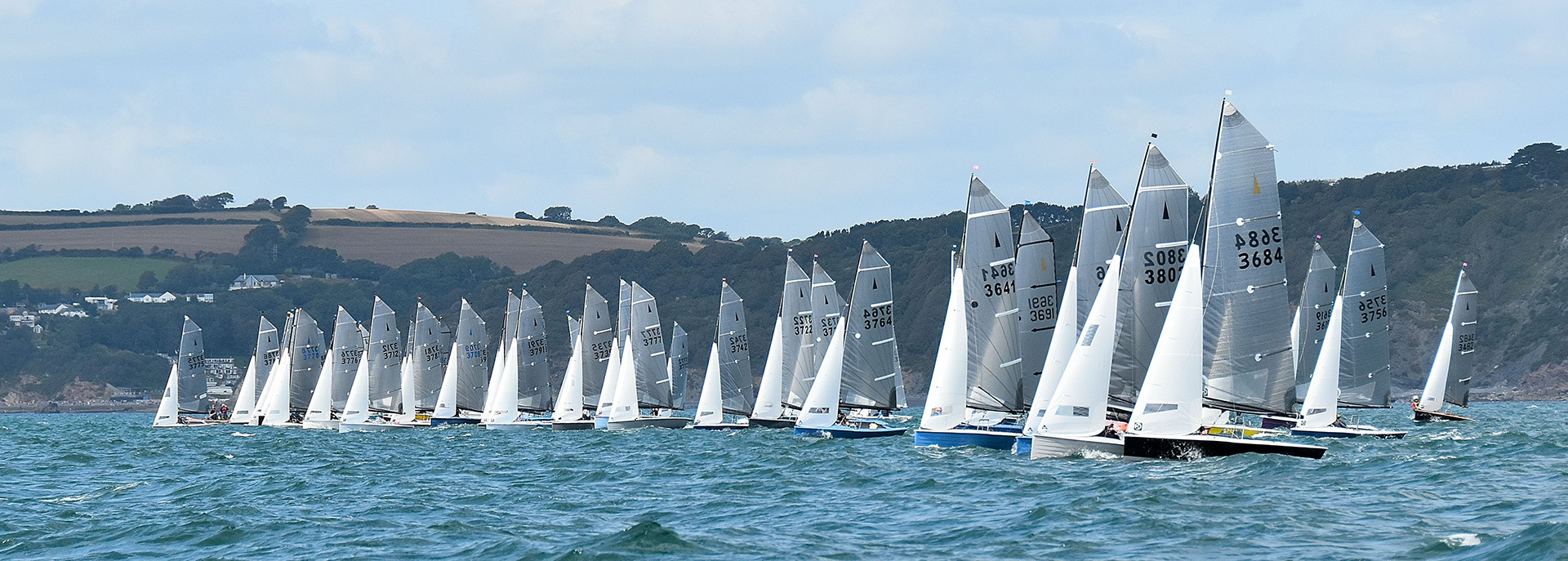 Merlin Rocket Nationals 2019 at Looez. Credit Neil Richardson