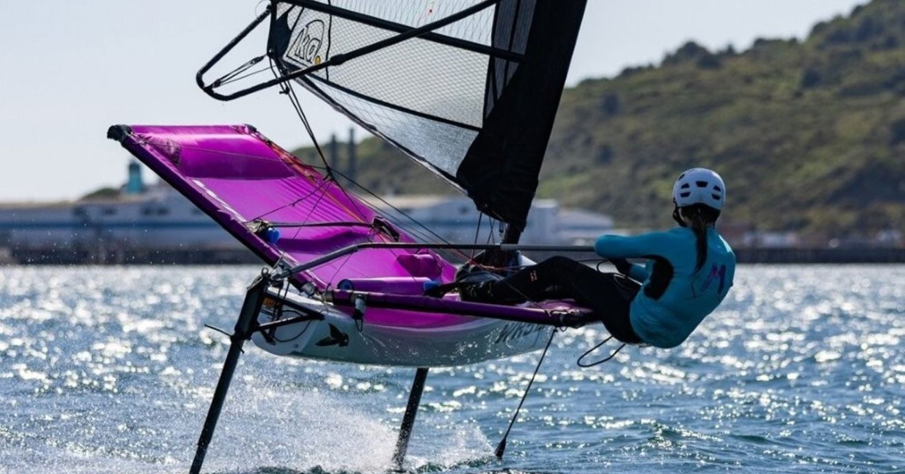 Sirene Le Petit WASZP sailing