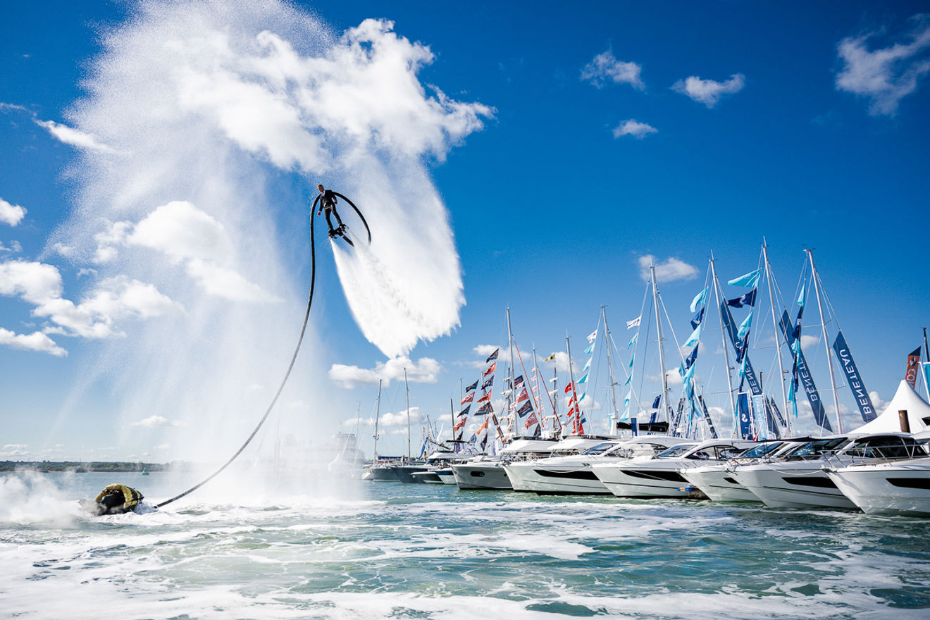 Southampton boat show display