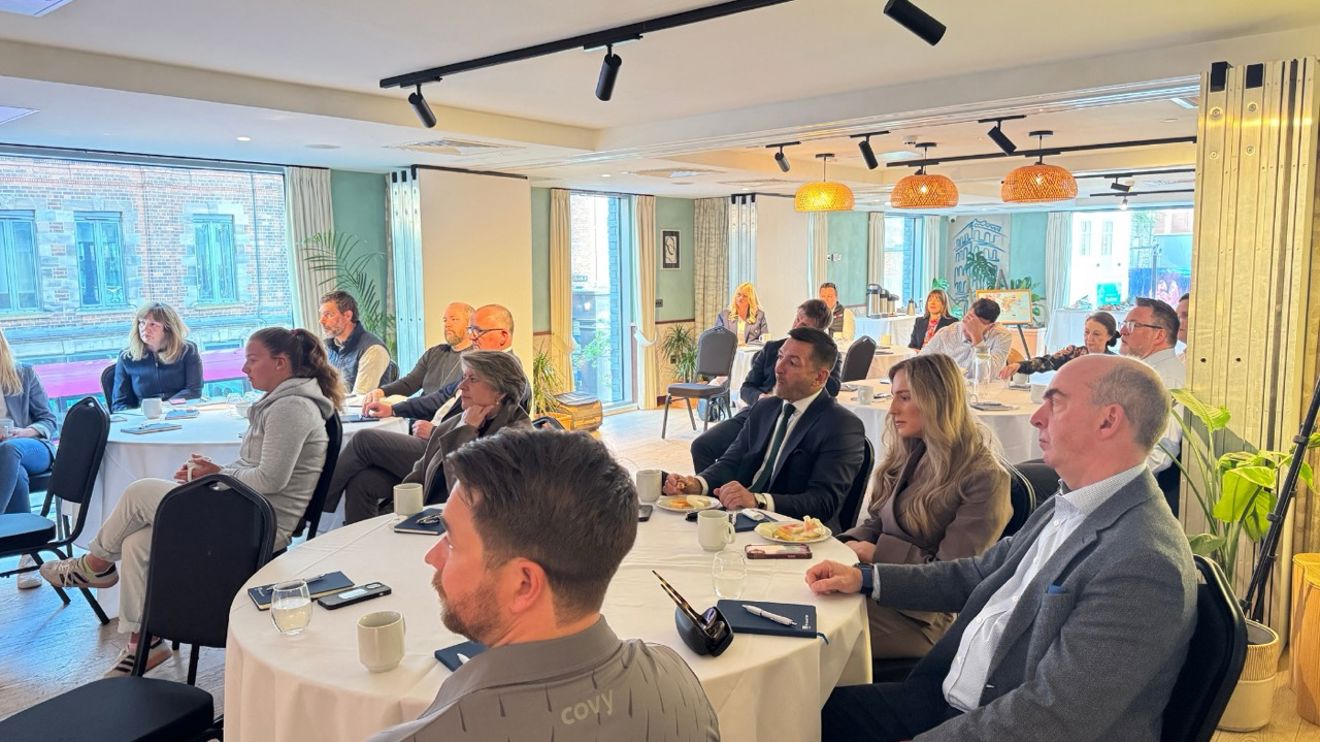 Participants at room2 listening to speakers