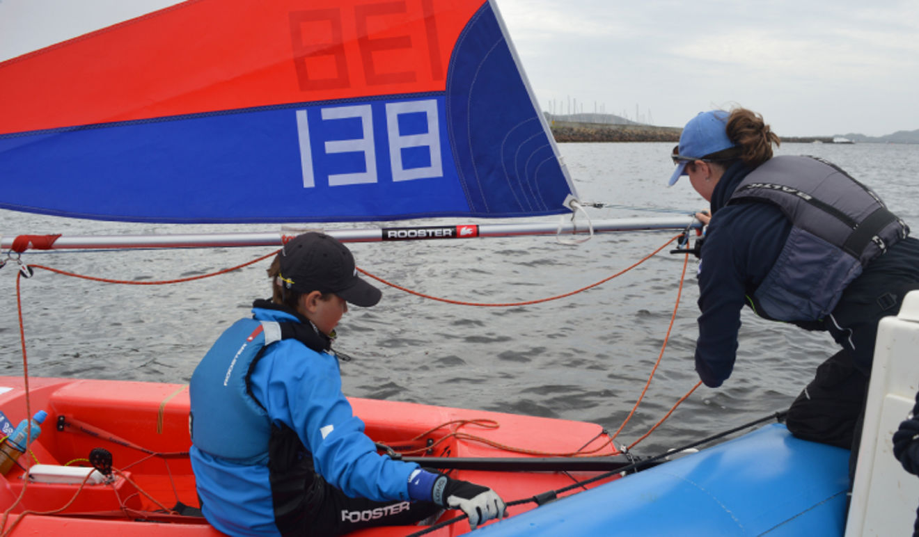 Female coaches at the Topper Nationals in Largs 2025