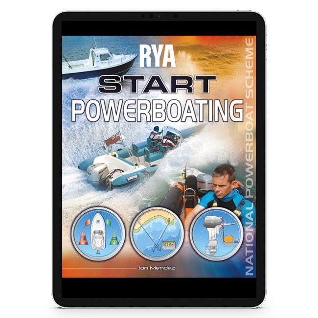 RYA start powerboating cover