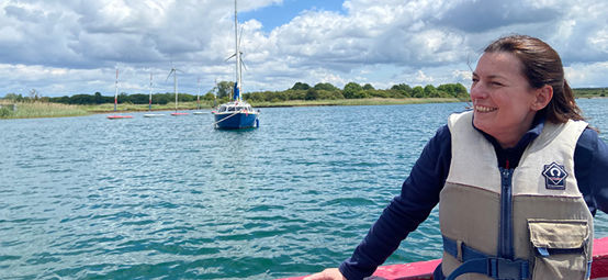 CEO Sara Sutcliffe visits RYA clubs and centres in the north of England